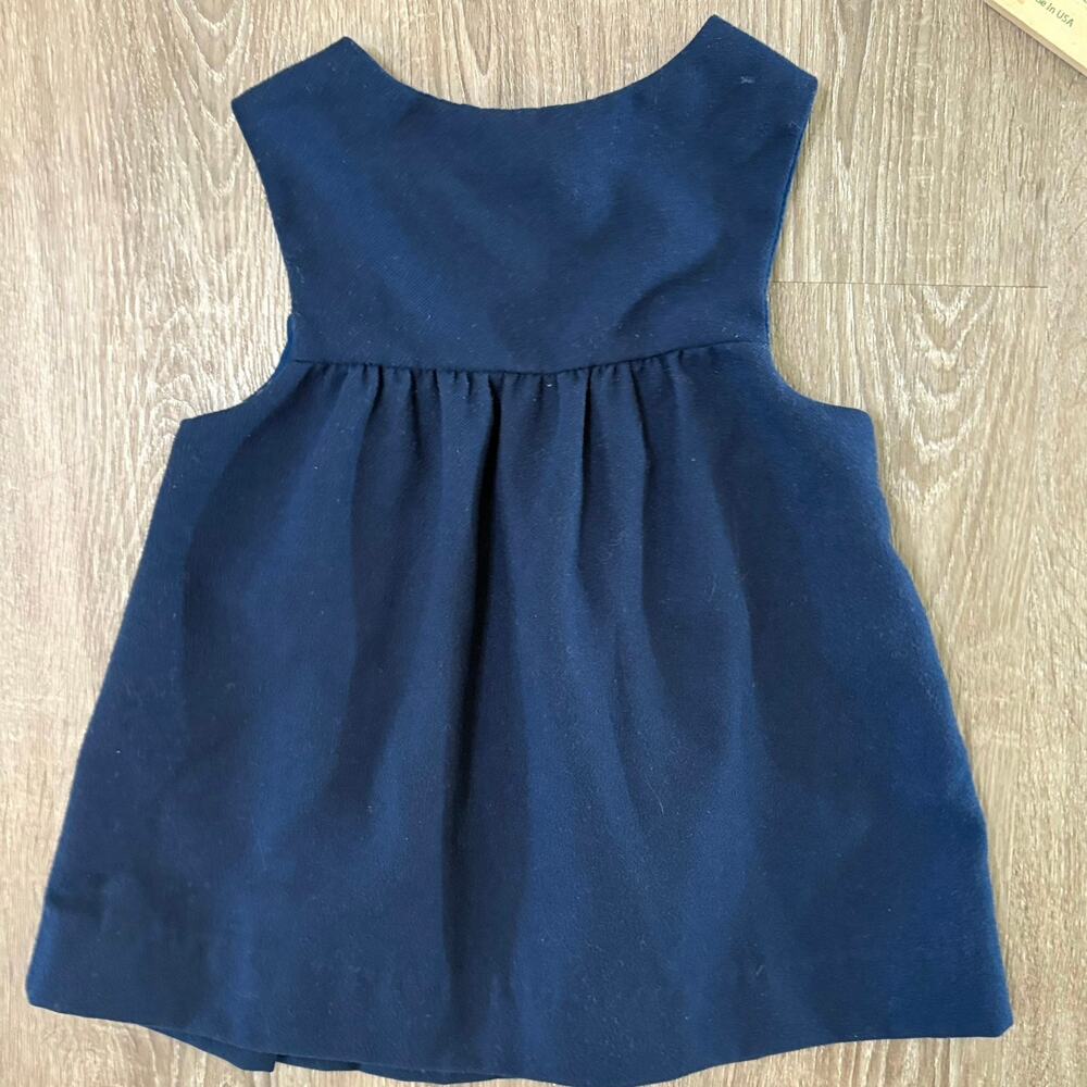 Vintage 70s/80s JC Penney Toddle Time Train Jumper Dress – Size 2T - Picture 5 of 6